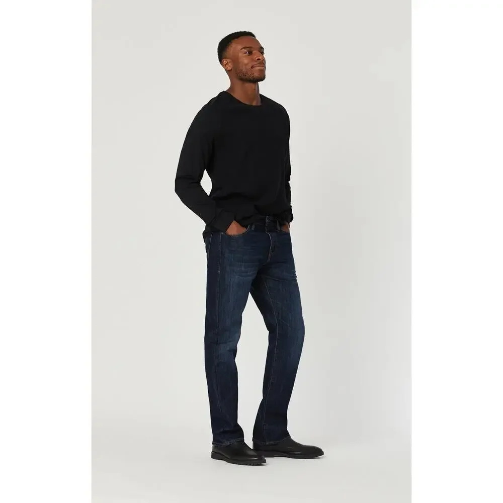 Mavi Men's Matt Relaxed Straight Leg Jeans in Dark Stanford Size 32/32 NWT